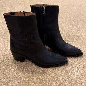 Madewell Black booties